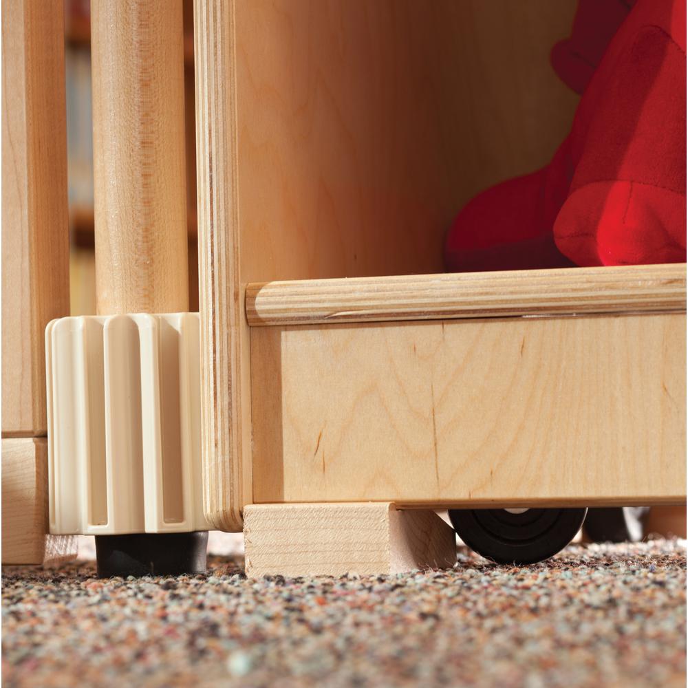 Immobilizer Blocks (Set of 4), Brown Color