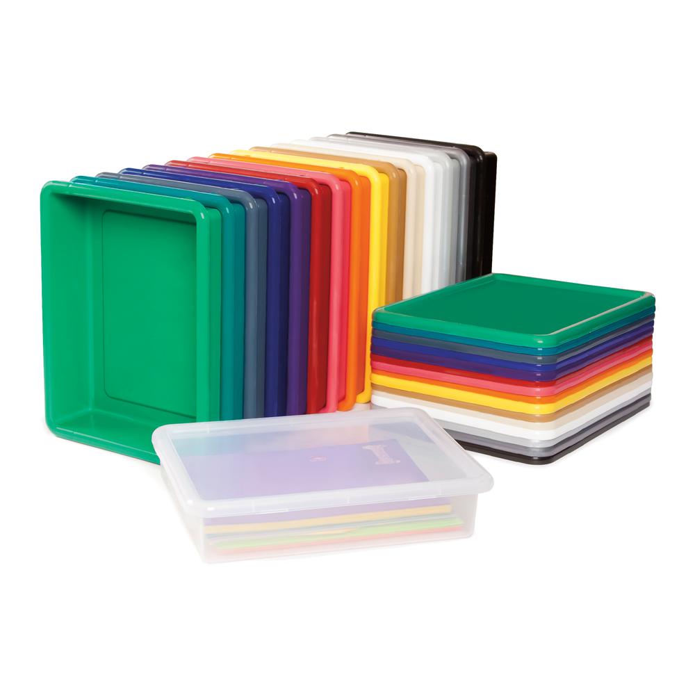 12 Paper-Tray Mobile Storage - with Clear Paper-Trays