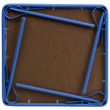 Blue Folding Table