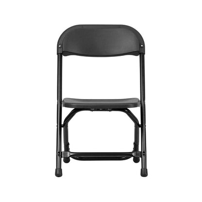 Kids Black Plastic Folding Chair