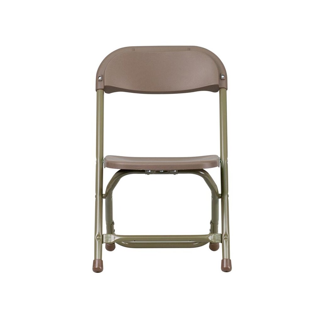 Kids Brown Plastic Folding Chair