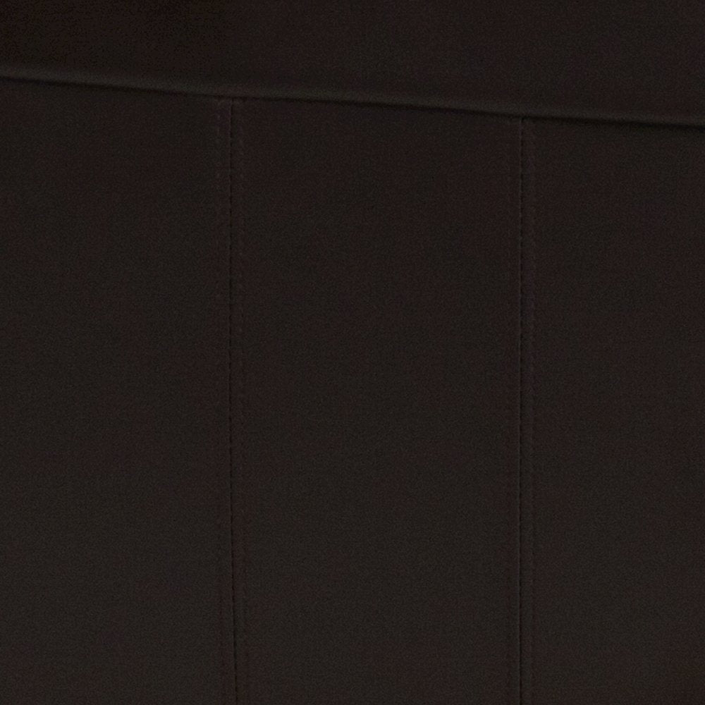 Contemporary Brown LeatherSoft Kids Recliner with Cup Holder and Headrest