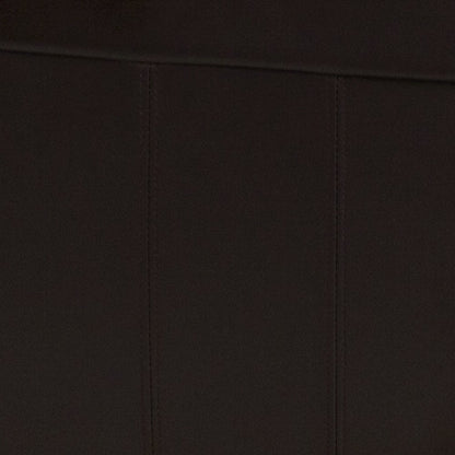 Contemporary Brown LeatherSoft Kids Recliner with Cup Holder and Headrest