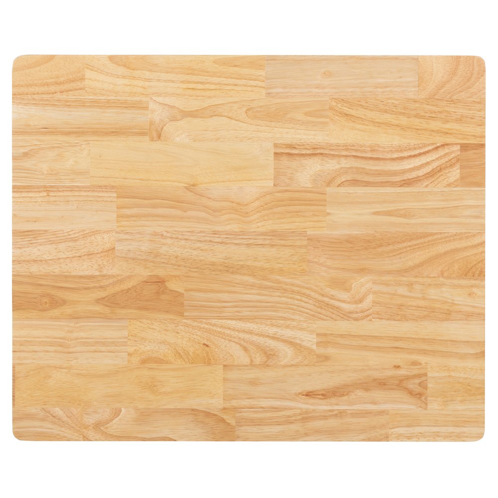 Solid Hardwood Table and Chair Set - 3 Piece Set - Natural