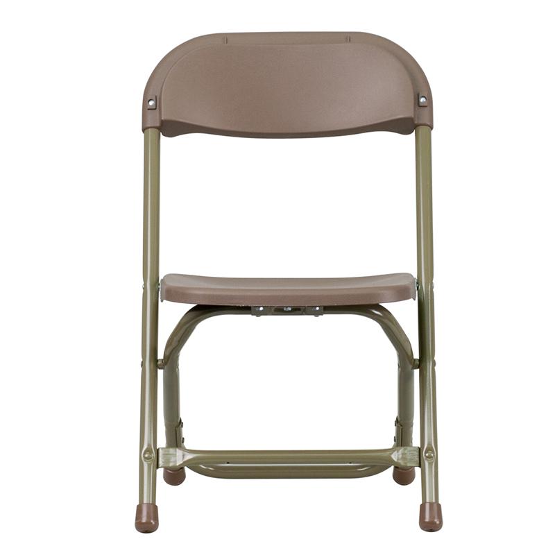 Kids Brown Plastic Folding Chair