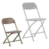 Kids Brown Plastic Folding Chair