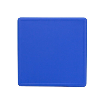 24'' Square Blue Plastic Height Adjustable Activity Table