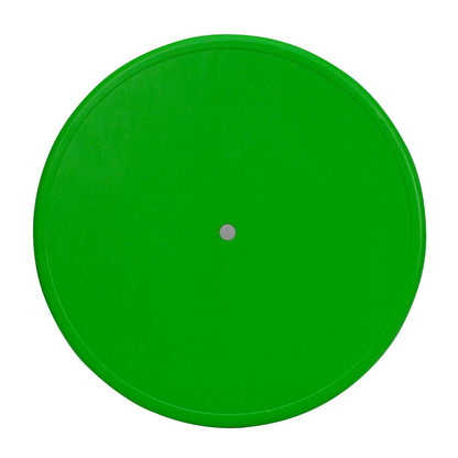 33'' Round Green Plastic Height Adjustable Activity Table