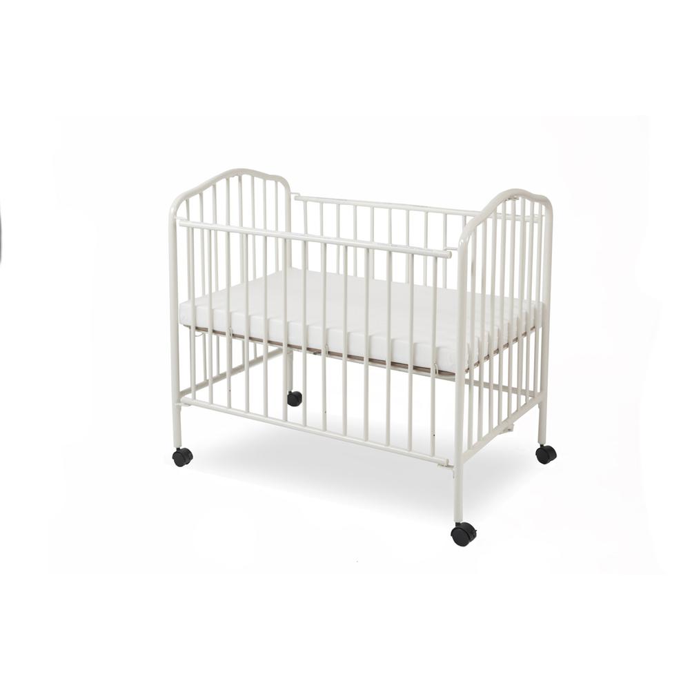 Mini/Portable/Compact Folding Crib, White
