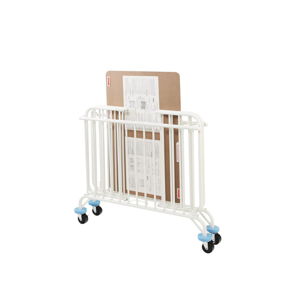 Deluxe Holiday Mini/Portable Folding Metal Crib