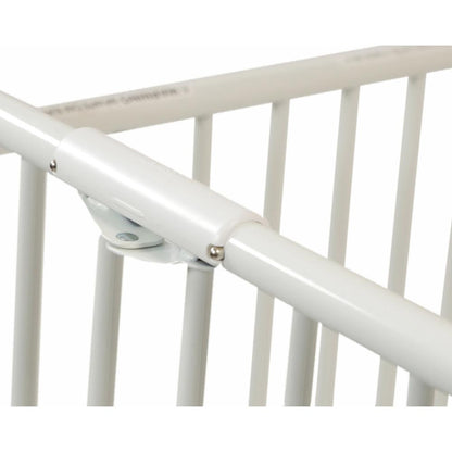 Deluxe Holiday Mini/Portable Folding Metal Crib