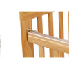 The Full size Wood Folding Crib-Natural