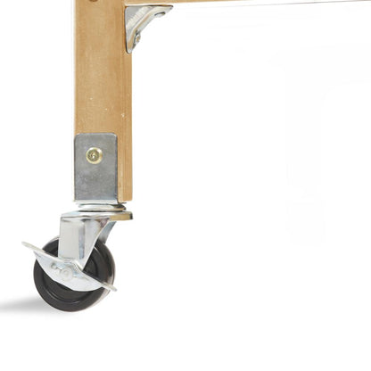 The Pocket Crib-Mini/Portable Folding Wood Crib-Natural