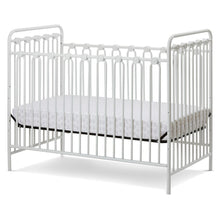 Napa 3 in 1 Convertible Full Sized Metal Crib in Alabaster White