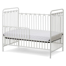 Napa 3 in 1 Convertible Full Sized Metal Crib in Alabaster White