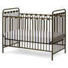 Napa 3 in 1 Convertible Full Sized Metal Crib in Golden Nugget