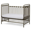Napa 3 in 1 Convertible Full Sized Metal Crib in Golden Nugget
