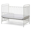 Trinity 3 in 1 Convertible Full Sized Metal Crib in Alabaster White