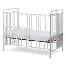 Trinity 3 in 1 Convertible Full Sized Metal Crib in Alabaster White