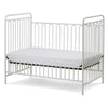 Trinity 3 in 1 Convertible Full Sized Metal Crib in Alabaster White