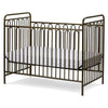Trinity 3 in 1 Convertible Full Sized Metal Crib in Golden Nugget
