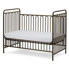 Trinity 3 in 1 Convertible Full Sized Metal Crib in Golden Nugget