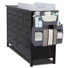 Diaper Caddy and Nursery Organizer for Baby's Essentials - Gray