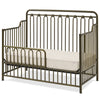 Baldwin 4 in 1 Convertible Full Sized Metal Crib in Golden Nuggest