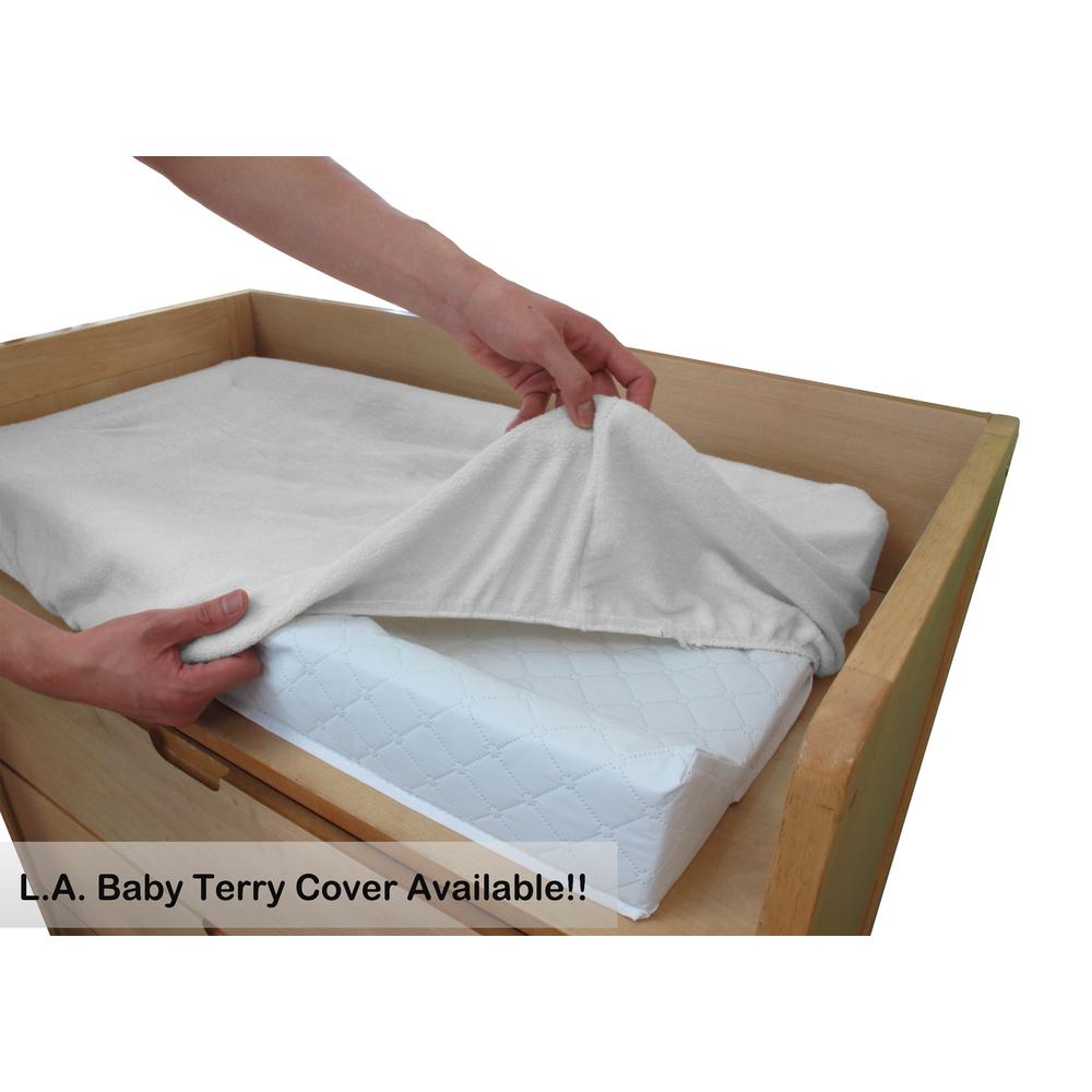 Contoured Waterproof Diaper Changing Pad, 32" with Easy to Clean Cover