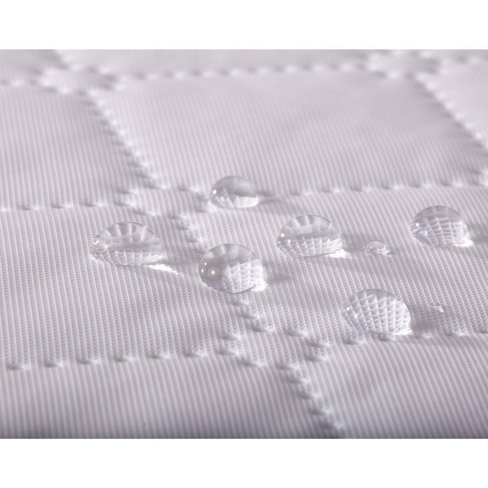 [Combo Pack] Contoured Waterproof Diaper Changing Pad, 30" with Bonus Washable White Terry Cover