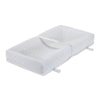 [Combo Pack] 4-Sided Waterproof Diaper Changing Pad, 30" with Bonus Washable White Terry Cover
