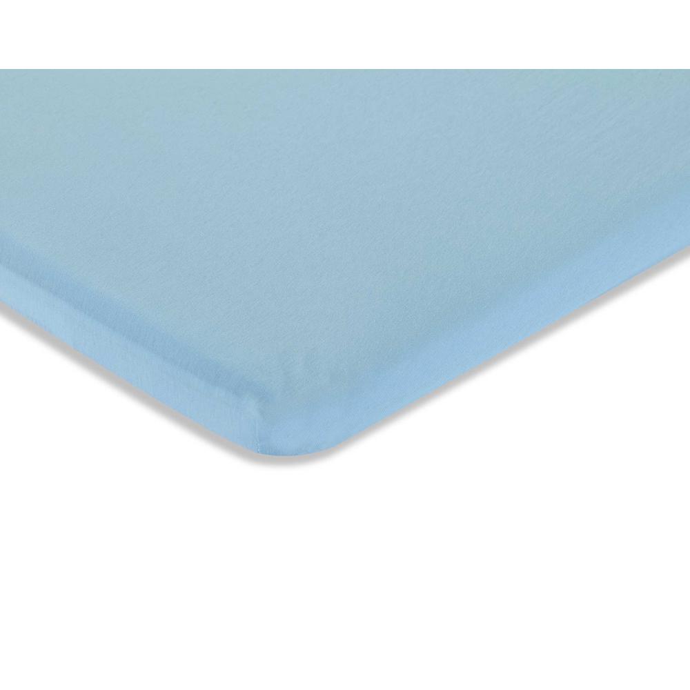 100% Cotton Jersy, Fitted Sheet for Playard/Mini/Portable Crib Mattress