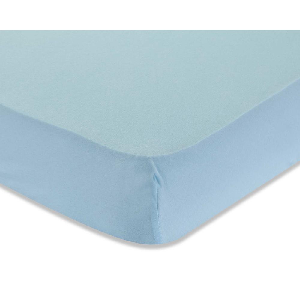 100% Cotton Jersy, Fitted Sheet for Standard/Full Size Crib Mattress
