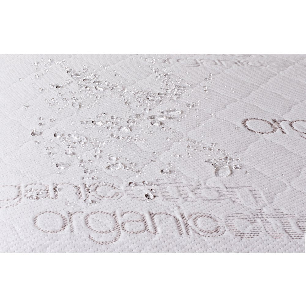3" Soy Foam Mini/Portable Crib Mattress Pad with 100% Organic Cotton Top Layer on Waterproof Cover, For LA Baby Non-Full Size Cribs Only
