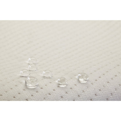 3" Soy Foam Mini/Portable Crib Mattress Pad with 100% Organic Cotton Top Layer on Waterproof Cover, For LA Baby Non-Full Size Cribs Only