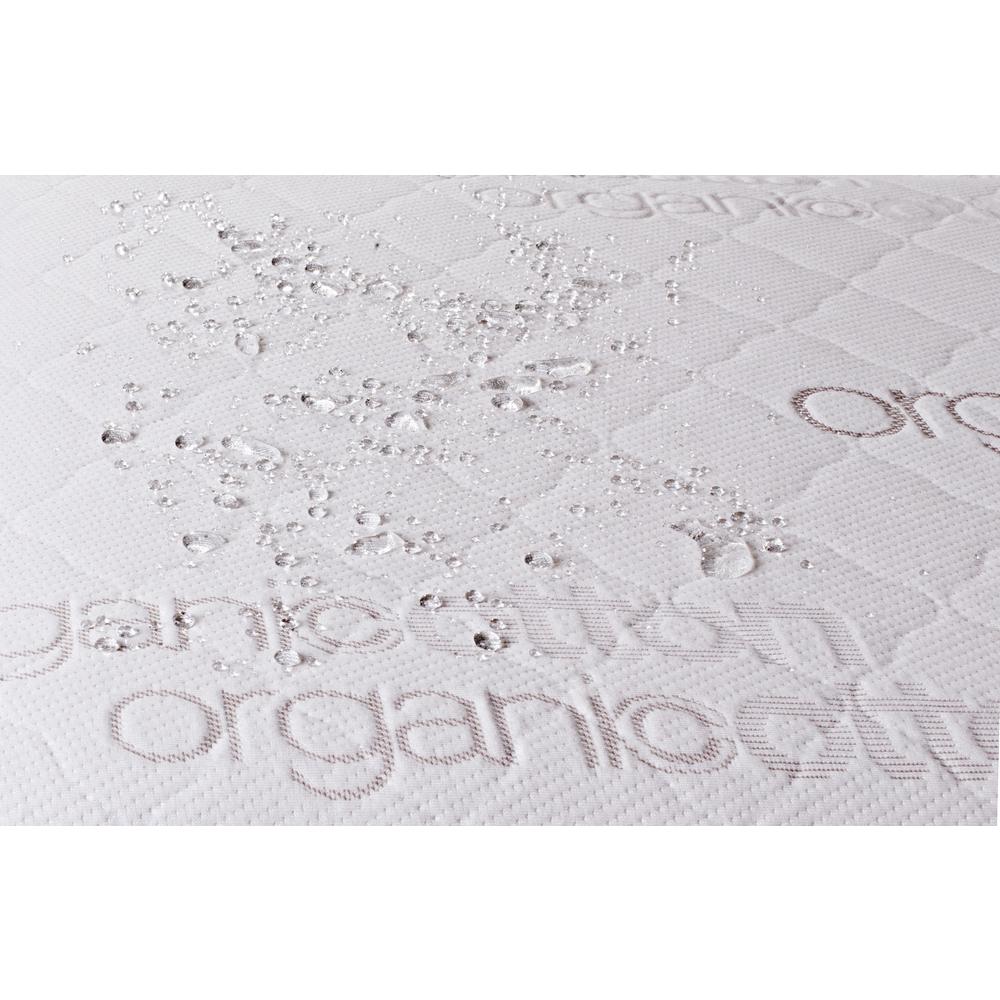 3-Sided Diaper Changing Pad, 32" with 100% Organic Cotton Top Layer on Waterproof Cover