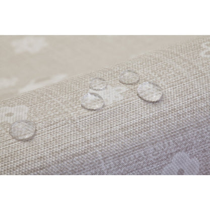 4 Sided Waterproof Diaper Changing Pad, 32" with Easy to Clean Savannah Print Cover