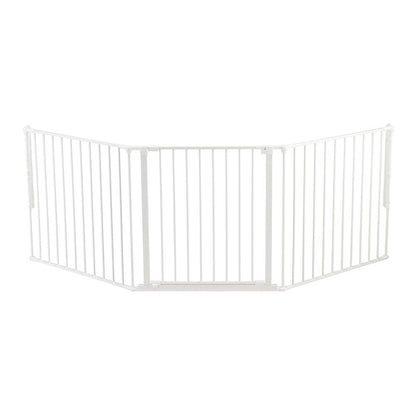 Flex L Safety Gate 35.4" - 87.8", White