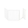 Flex L Safety Gate 35.4" - 87.8", White