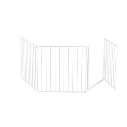 Flex L Safety Gate 35.4" - 87.8", White