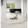 Flex L Safety Gate 35.4" - 87.8", White