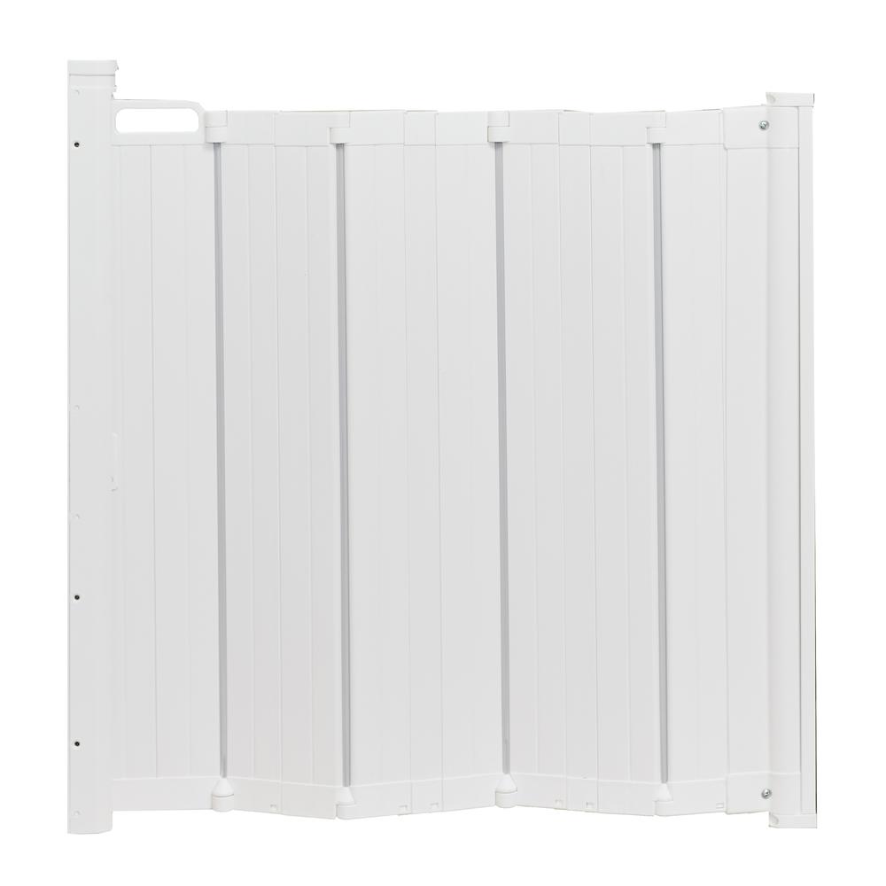 Guard Me Auto Retractable Safety Gate, 36", White