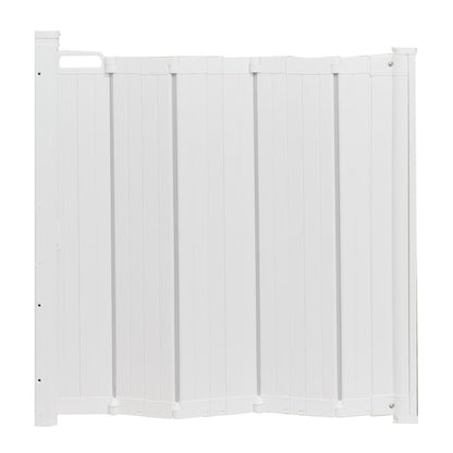 Guard Me Auto Retractable Safety Gate, 36", White
