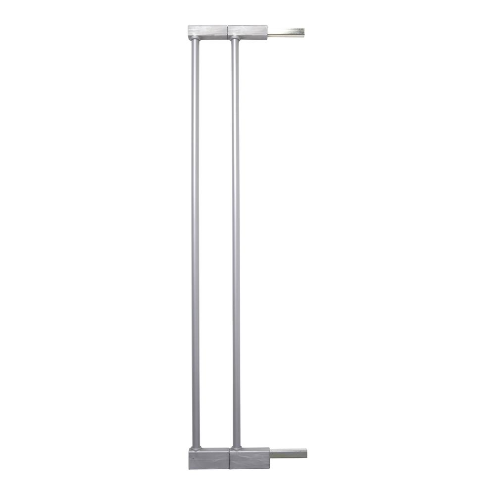 2 x 2.8" Extension Kit for the Premier Pressure Mount Safety Gate, Silver