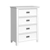 Hampton Kids 4-Drawer Chest in White