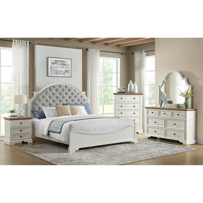 Ulysses Youth Queen UPH 3PC Bedroom Set in White