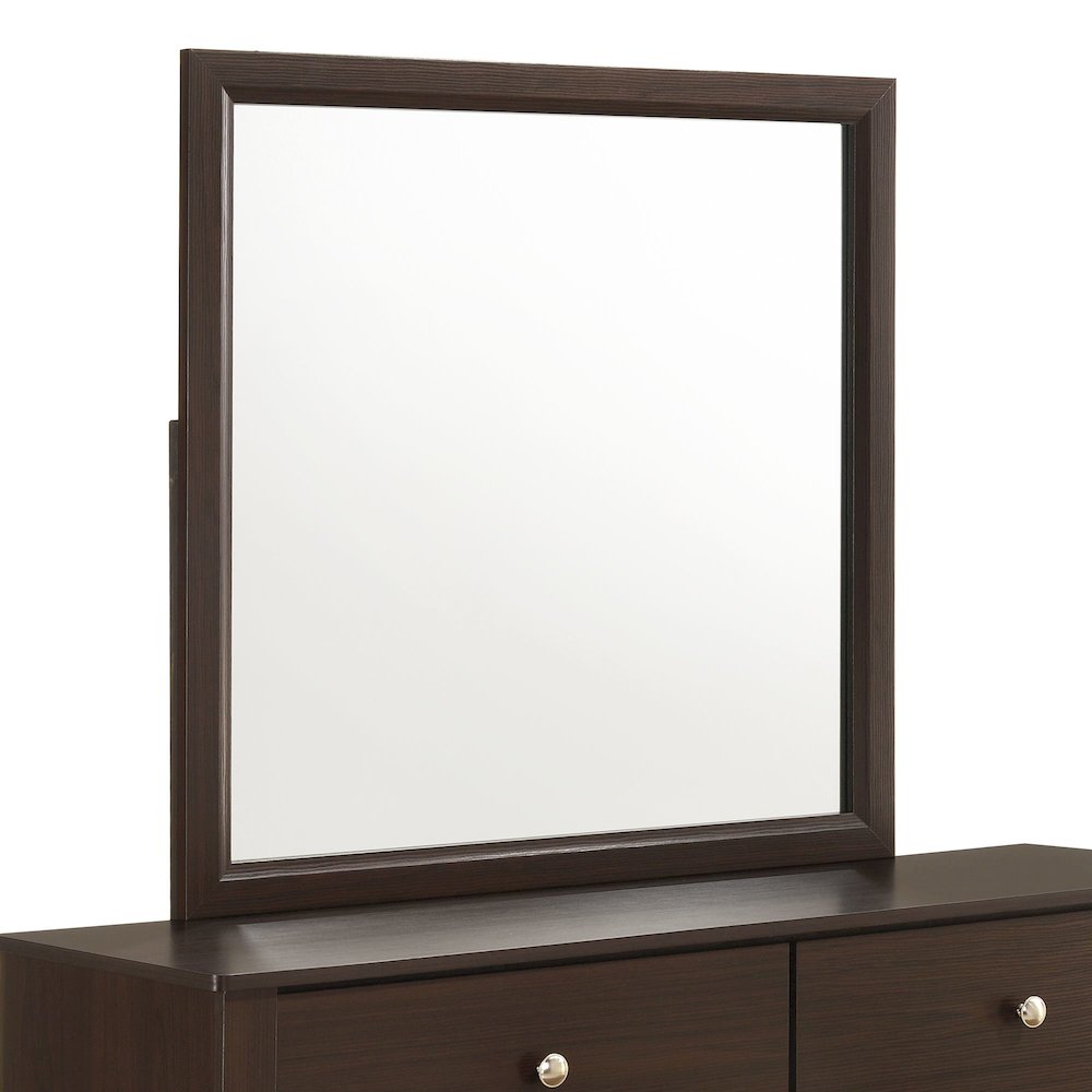 Santino Full Panel 5PC Bedroom Set in Espresso