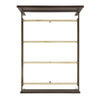 Santino Full Panel 3PC Bedroom Set in Espresso