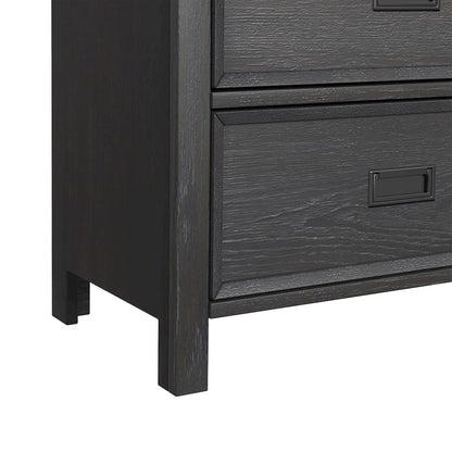 Hampton Kids 4-Drawer Chest in Charcoal