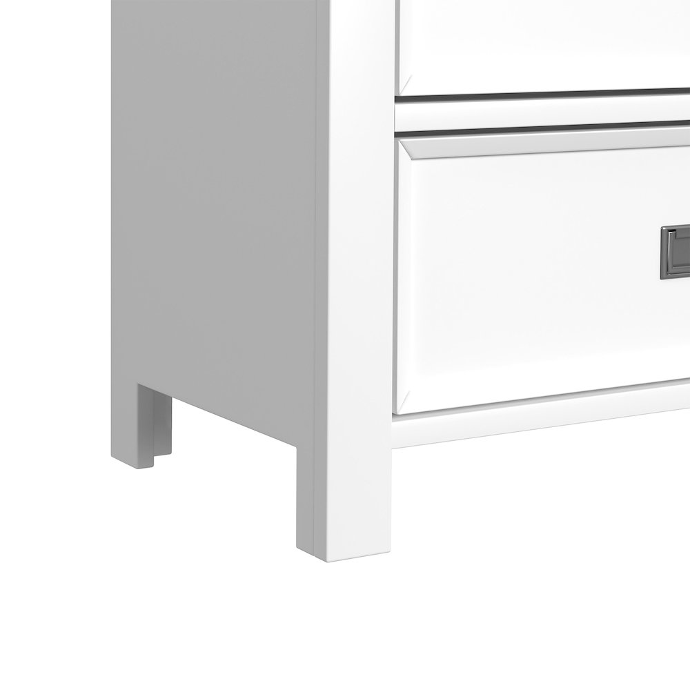 Hampton Kids 4-Drawer Chest in White